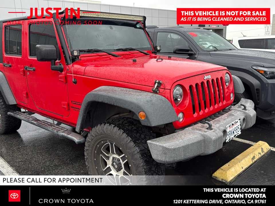 2017 Jeep Wrangler Unlimited Sport