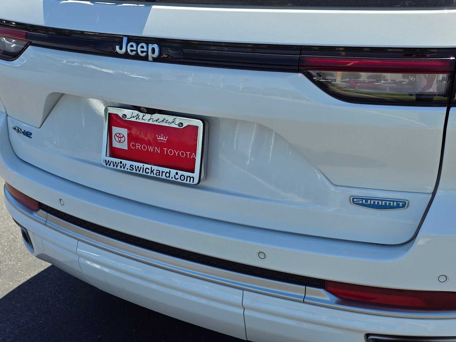 2022 Jeep Grand Cherokee 4xe Summit Reserve
