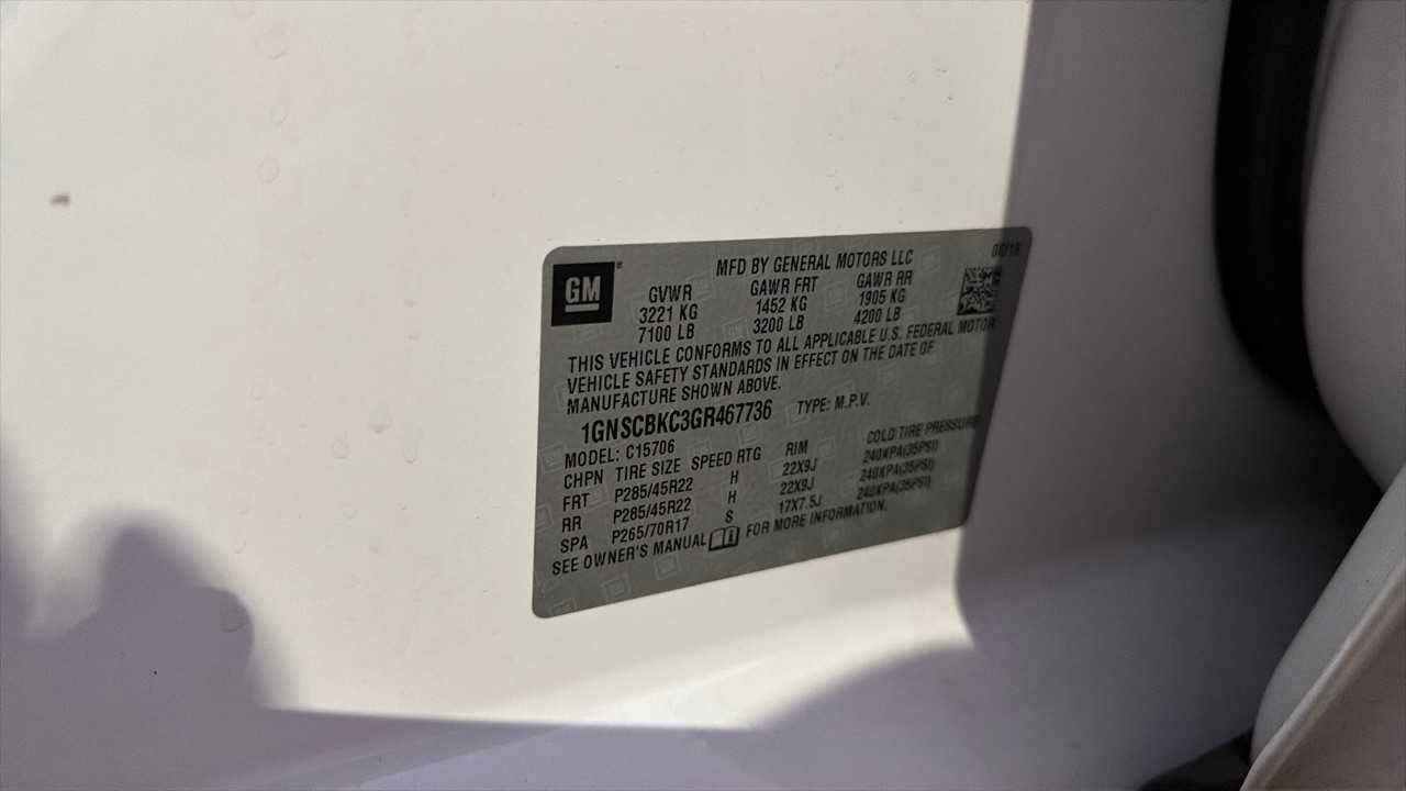 2016 Chevrolet Tahoe LT