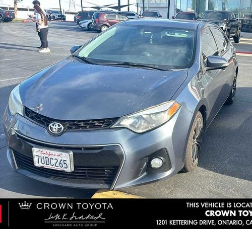 2016 Toyota Corolla S Plus