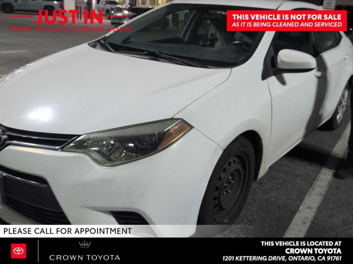 2015 Toyota Corolla LE