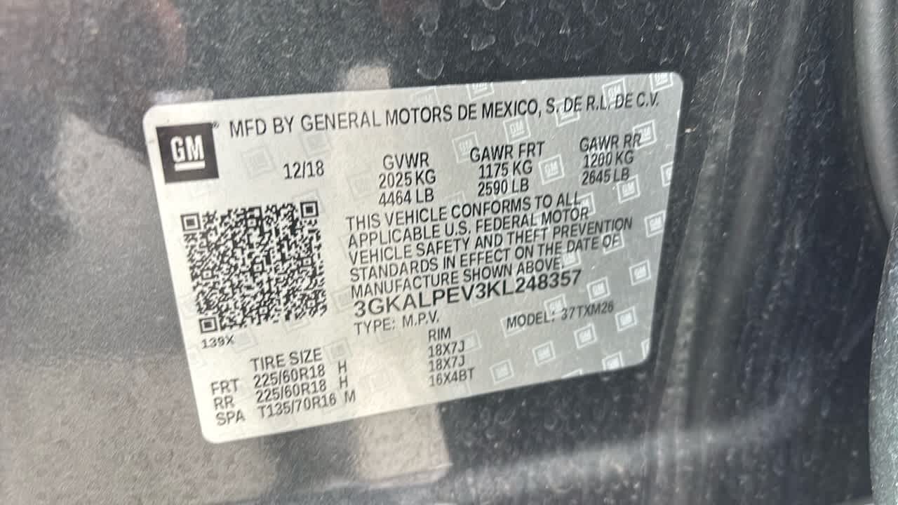 2019 GMC Terrain SLT