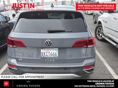 2022 Volkswagen Taos SE