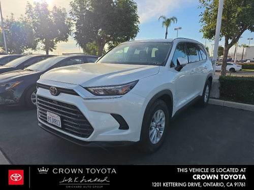 2025 Toyota Grand Highlander XLE