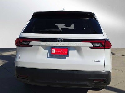 2025 Toyota Grand Highlander XLE