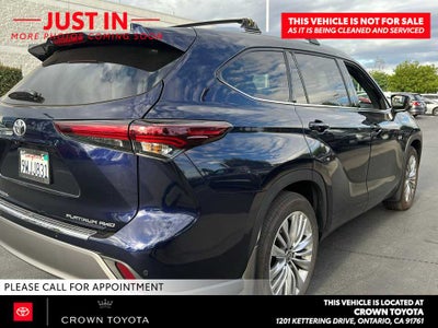 2026 Toyota Highlander Platinum