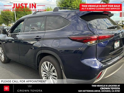 2026 Toyota Highlander Platinum