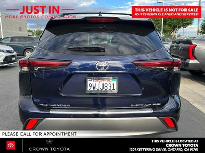 2026 Toyota Highlander Platinum