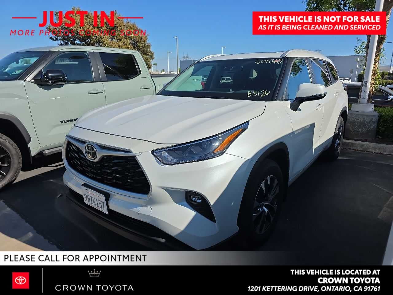 2026 Toyota Highlander XLE