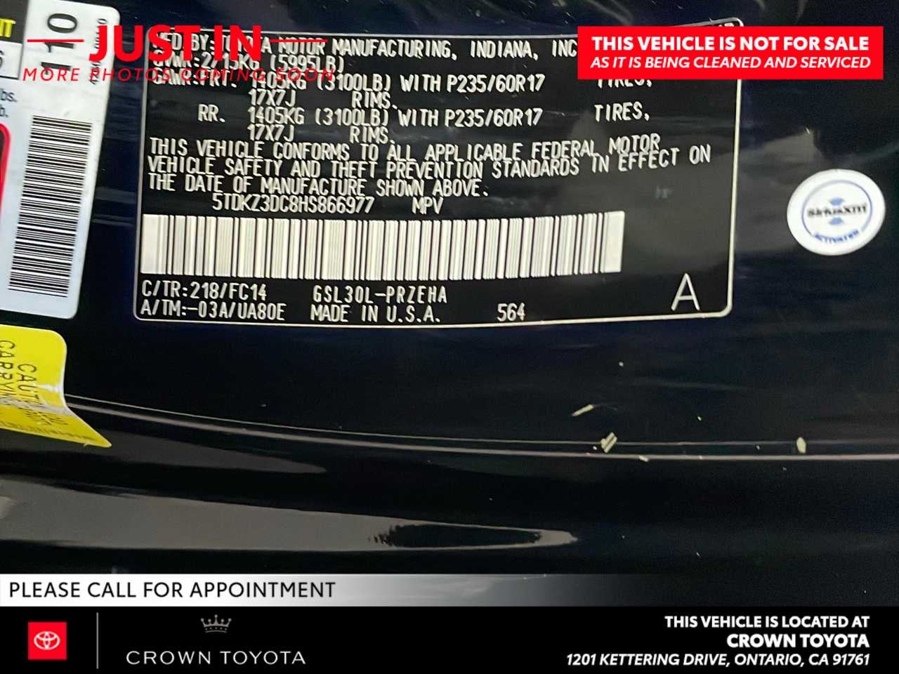 2017 Toyota Sienna LE