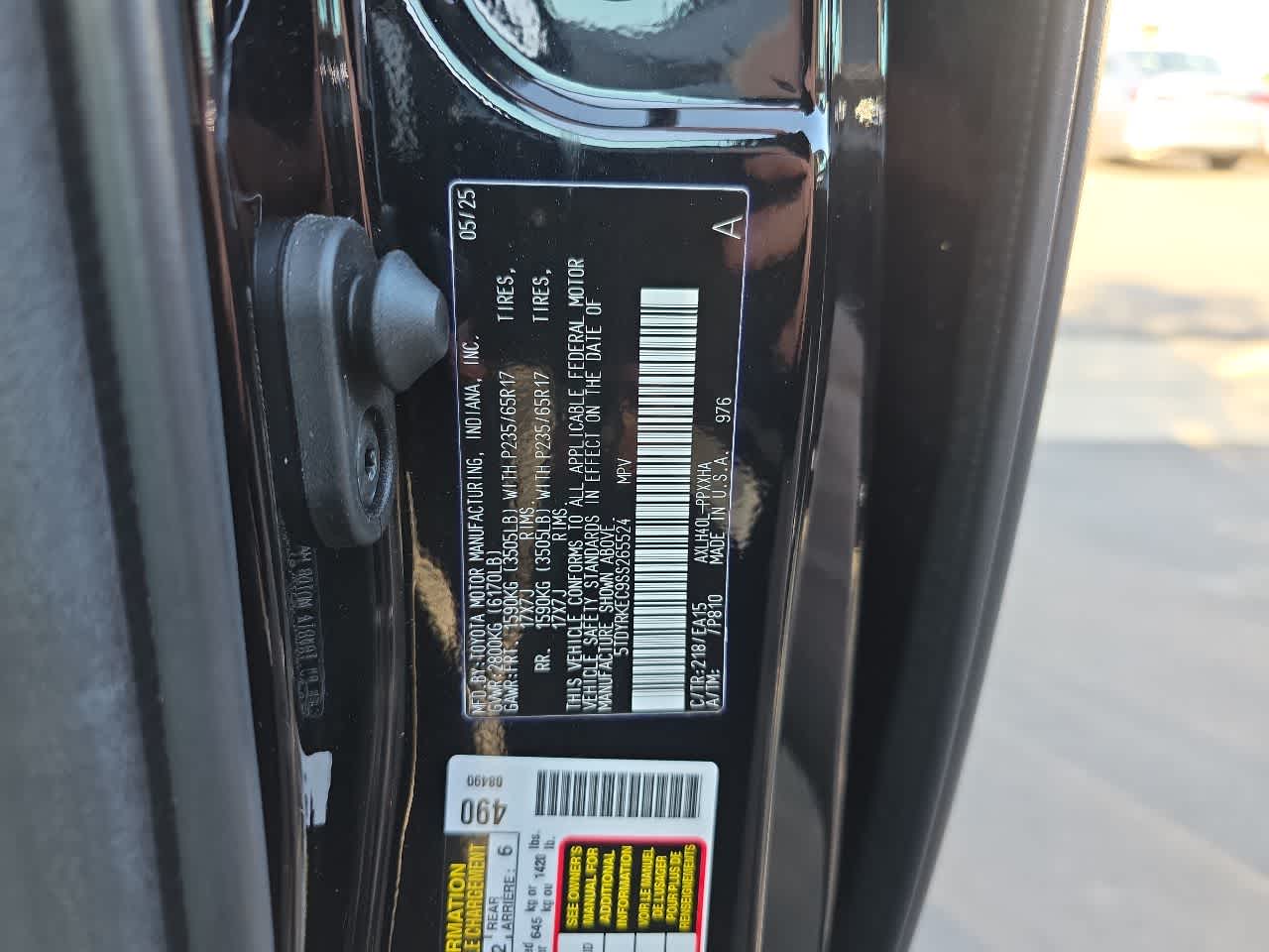 2025 Toyota Sienna XLE