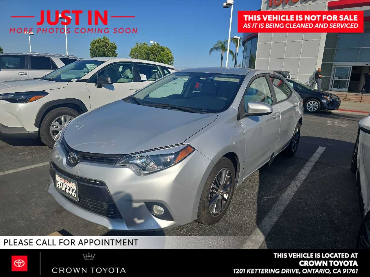 2016 Toyota Corolla LE Plus