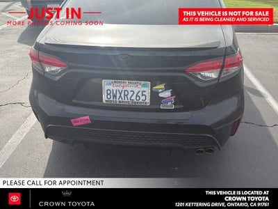 2021 Toyota Corolla Nightshade