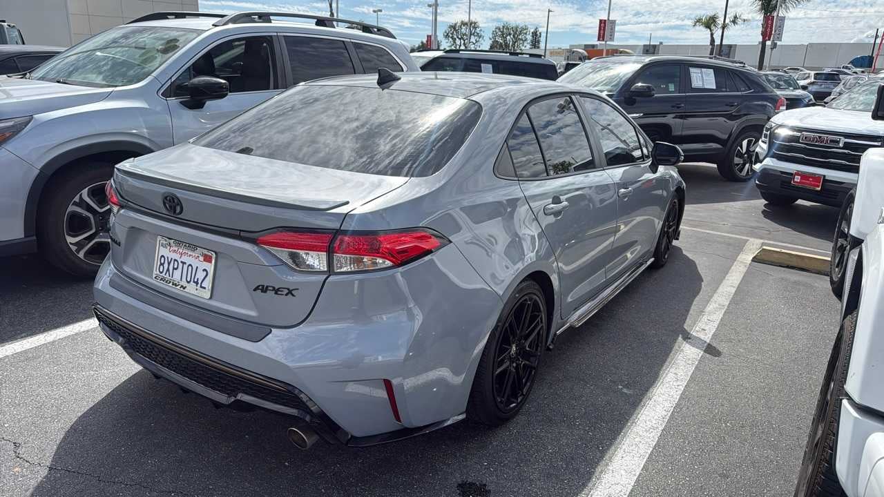 2022 Toyota Corolla APEX SE