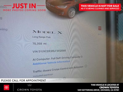 2020 Tesla Model X Long Range Plus