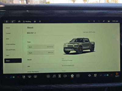 2022 Rivian R1T Adventure Package