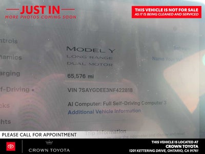 2022 Tesla Model Y Long Range