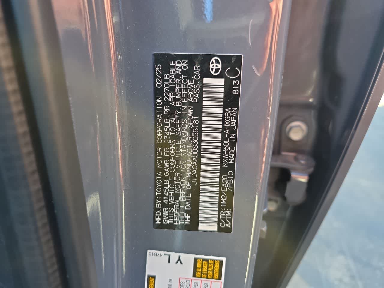 2025 Toyota Prius XLE