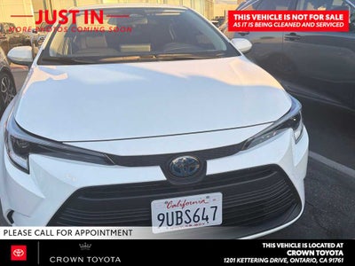 2025 Toyota Corolla Hybrid LE