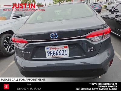 2025 Toyota Corolla Hybrid LE