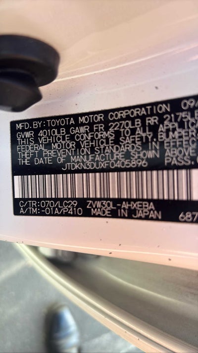 2015 Toyota Prius Five