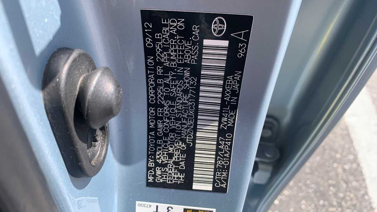 2012 Toyota Prius V Five