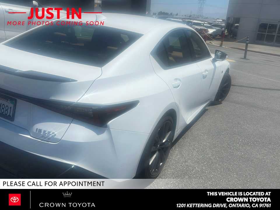 2025 Lexus IS 350 F SPORT Design