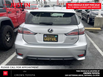 2015 Lexus CT 200h Hybrid
