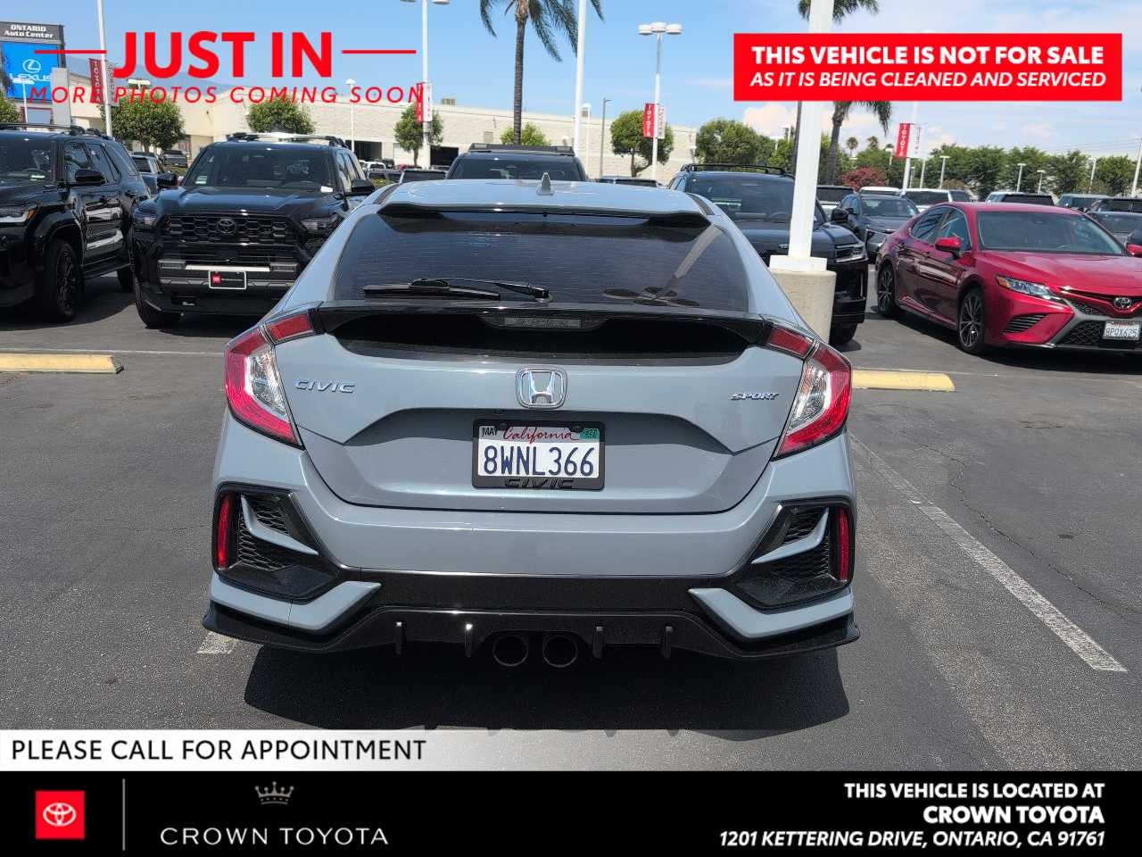 2021 Honda Civic Hatchback Sport