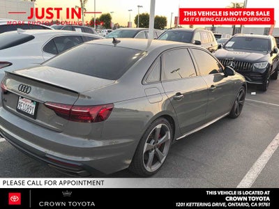 2023 Audi A4 Sedan S line Premium Plus