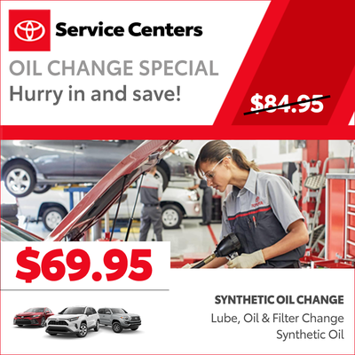 Toyota Service & Parts Specials in Ontario | Crown Toyota