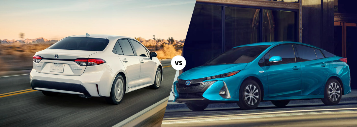 2021 Toyota Corolla Hybrid vs. Prius Prime
