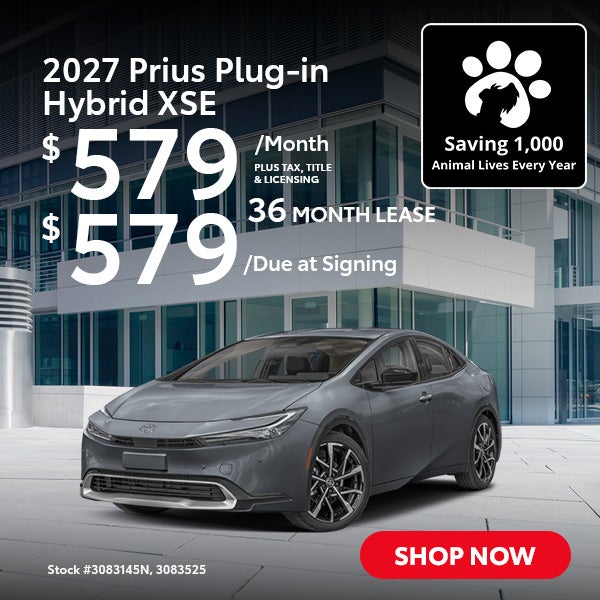 2027 Toyota Prius Plug-in Hybrid XSE