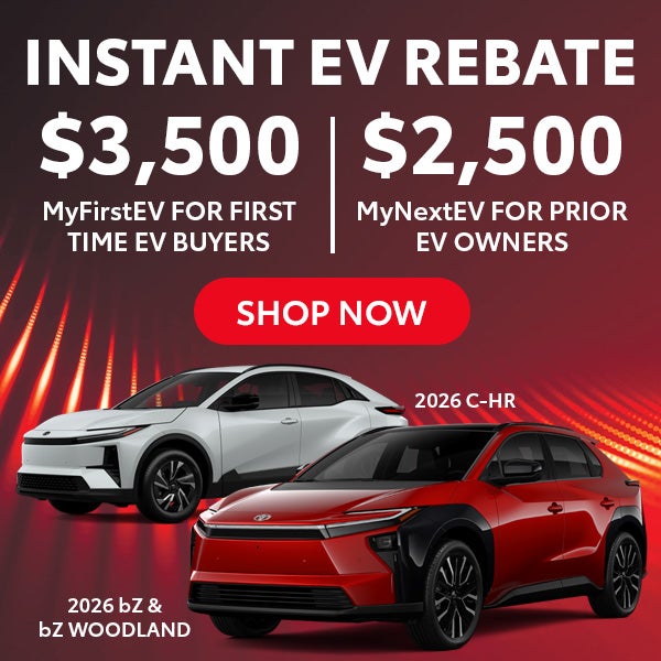 instant ev rebate