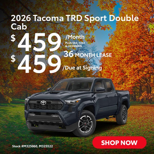2026 TACOMA TRD SPORT DOUBLE CAB TRUCK