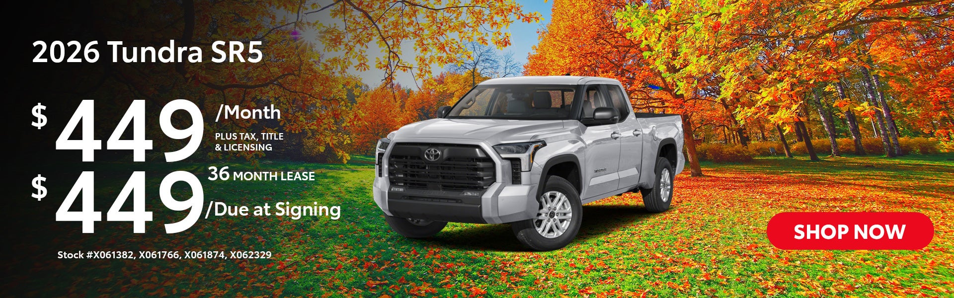 2026 TUNDRA SR5 CREWMAX 5.5 FT BED TRUCK