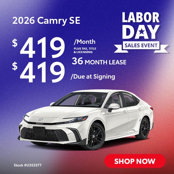 2026 Toyota Camry SE
