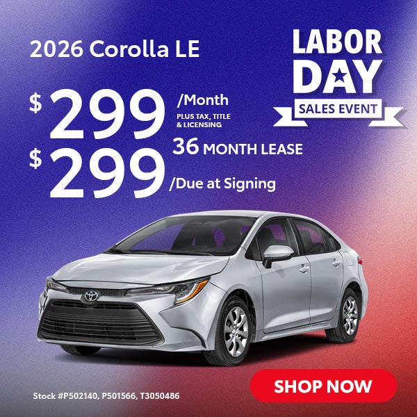 2026 Toyota Corolla LE