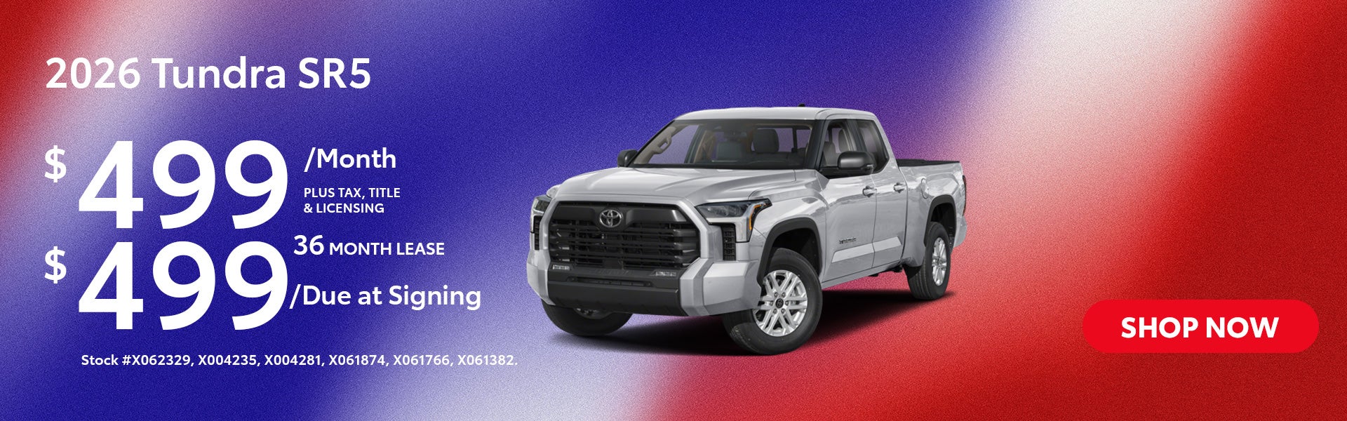 2026 Toyota Tundra SR5