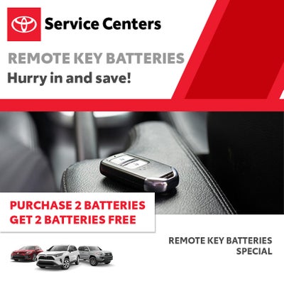 Remote Key Batteries Special