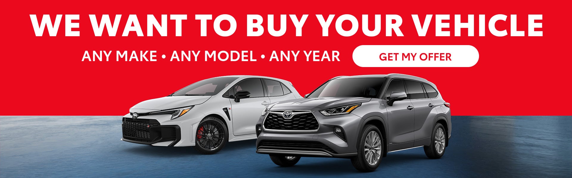 We want to buy your car